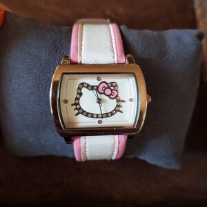 Hello Kitty Pink and White Watch
